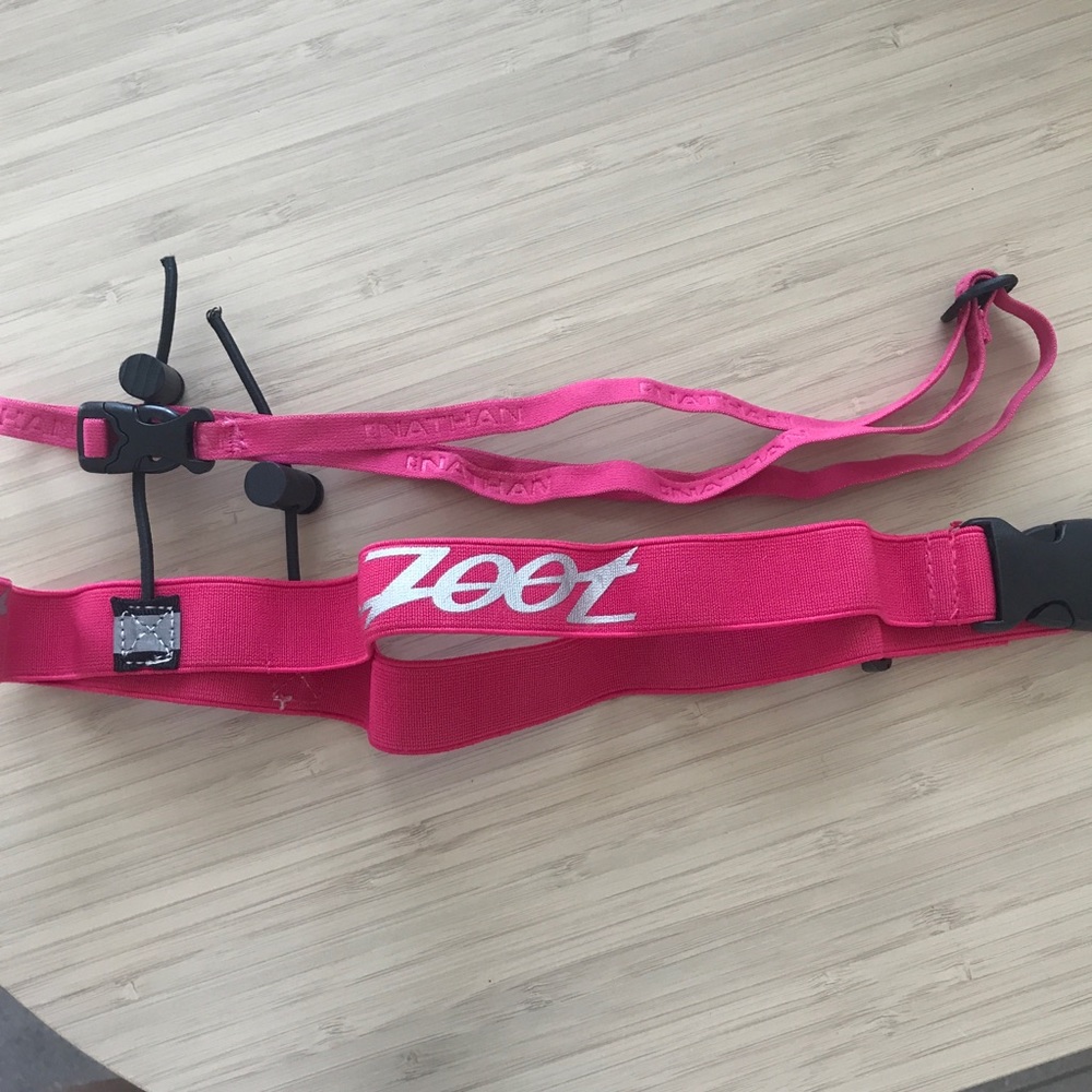 Triathlon race belts